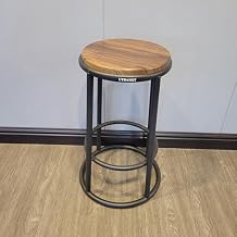 UTBAMST Stools Wood Style Bar Stools for Kitchen Island, Breakfast Bar, Pub Table