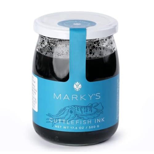 Markys Cuttlefish Squid Ink Imported from Spain - 17.6 oz  500 g - Food Coloring Tinta Calamari Squid Ink Pasta