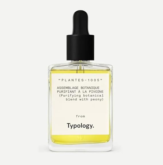Typology Purifying Night Serum Botanical Blend With Peony 0.5 Fl. Oz & Complimentary Sheet Masque