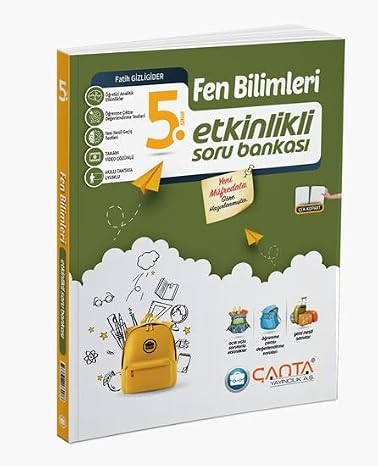 Çanta 5. Sınıf Fen Bilimleri Etkinlikli Kazanım Soru Bankası