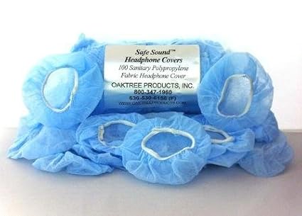 Safe Sound Medical Grade Disposable Earphone Covers - 100 Pack