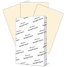 Springhill 11 x 17 Ivory Copy Paper, 24lb Bond/60lb Text, 89gsm, 500 Sheets (1 Ream) Colored Printer Paper with Smooth Finish Versatile and Flexible Computer Paper 024049R