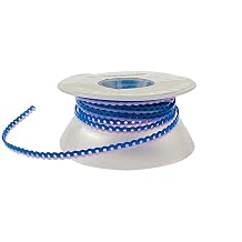 Funny Braces Power Chain Two Color Combos Dental Orthodontic Elastic Bands Power Chain 15 Feet/Roll (Blue&Pink, Continuous)