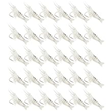 Fake Soft Shrimp Lures Baits with Fishhook, Pre-Rigged Jigs Realistic Fishing Baits Lures for Freshwater Saltwater/Super Durable & Reusable Fish Gear Lure for Bass Salmon Trout