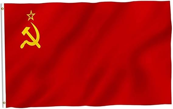 Soviet Union Flag Large National Communist Banner Country Flag Decoration 36x60 inch, Garden Tools