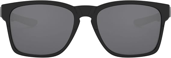 Oakley Man Sunglasses Polished Black Frame, Black Iridium Lenses, 56MM