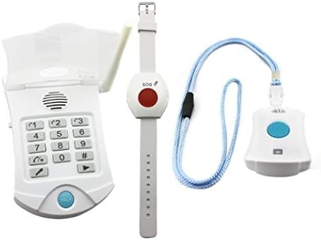 Senior HELP Dialer Medical Alert - No Monthly Fees Medical Alert System- HD700 | - No Monthly Fees - No Contract Medical Alert System