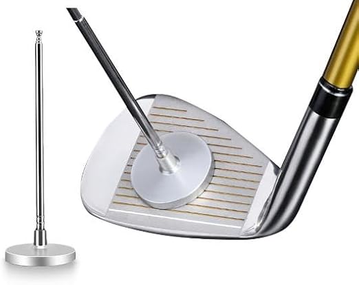 Golf Alignment Rods, Golf Alignment Stick Corrector Lie Angle Tool, Golf Swing Training Aids Aiming Stick - Golf Club Face Aim, Visualize and Align Your Golf Shot