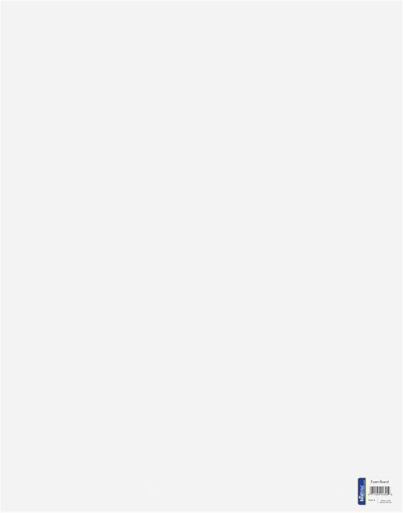 Office Depot Sturdy Board(R) Foam Board, 40in. x 60in., White, 26813