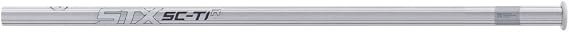 STX mens Sc-Ti Alloy Handle lacrosse shafts, Platinum, Attack Mid US