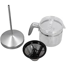 Coffee Brewing Set for Thermomix TM5 TM6, Stainless Steel Filter Funnel, Glass Coffee Cup, Unique Coffee Making Experience, Hot Water Spray Extraction