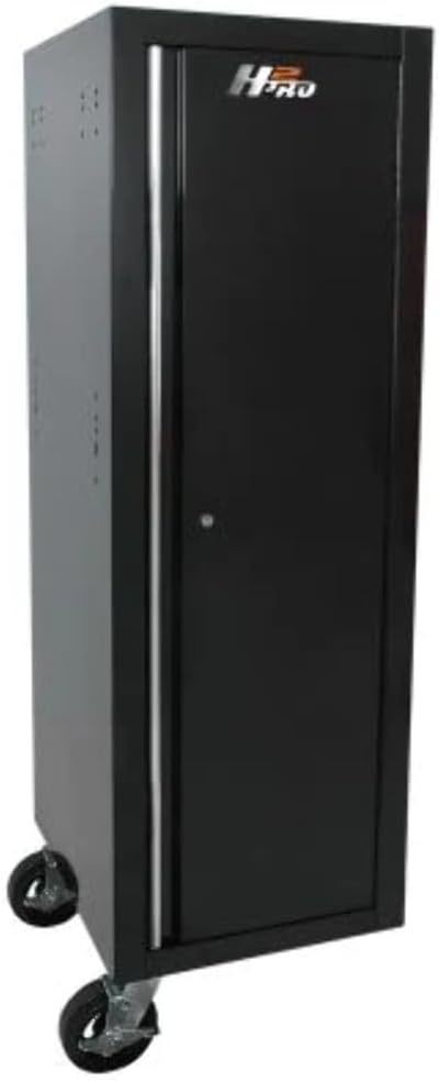 Homak Mfg. Co., BK08019602 H2Pro Series Full Height Side Locker, Black, 19"