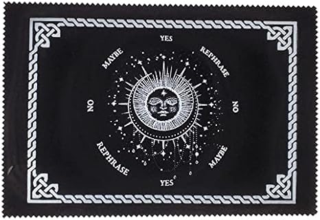 New Age Imports, Inc. ~ Celestial Velvet Pendulum Divination Cloth 8x12 (Celestial 8x12)