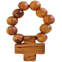 Olive Wood Finger Rosary