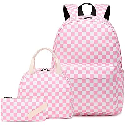 Kids Backpack for Girls, Teens School Bags Bookbags Set with Lunch Bag Pencil Case