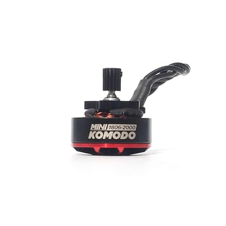 Furitek Mini Komodo 1806-2500KV RC CAR BRUSHLESS Motor with 16T Steel Pinion for SCX24 - Remote Control CAR Electronics (HELIDIRECT) (FUR-2256)