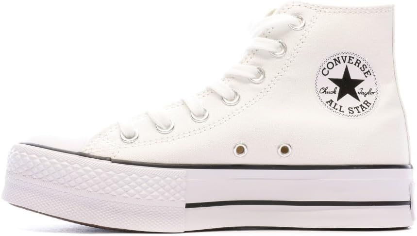 Converse Womens All Star Lift Hi Top Trainers Green
