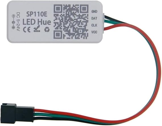ALITOVE WS2812B WS2811 Addressable LED Bluetooth Controller iOS Android App Wireless Remote Control DC 5V~24V for SK6812 SK6812-RGBW WS2812 SM16703 Dream Color Programmable RGB LED Strip Pixel
