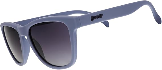 goodr Zombie Skin Care Routine Polarized Sunglasses, Medium Sized (OG), Gray Frames with Black Gradient Lenses, Dark to Light Tint, UV400 Protection, No Slip, No Bounce