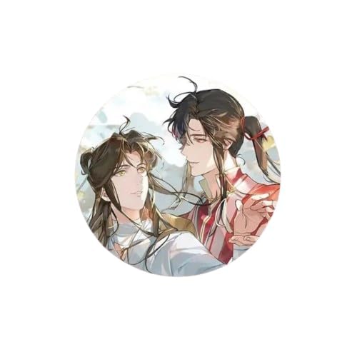 Pinstant Tian Guan Ci Fu Heavens Official Blessing Anime Hua Cheng Xie Lian 2.4 Enamel Pin Badge