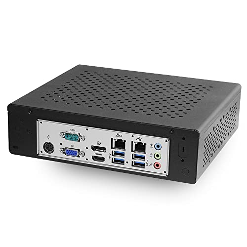 MITXPC MES-H310A Coffee Lake Triple Display Mini PC, Dual GbE LAN Intel Core i3-9100, 16GB Memory and 500GB SATA M.2