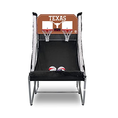 Pop-A-Shot - Home Dual Shot with NCAA Graphics l Sensor Scoring l 16 Game Modes l 7 Balls l Foldable Storage l for All NCAA Fans