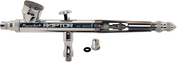 Paasche Airbrush RG Double Action Gravity Feed Airbrush (RG#1-AD)