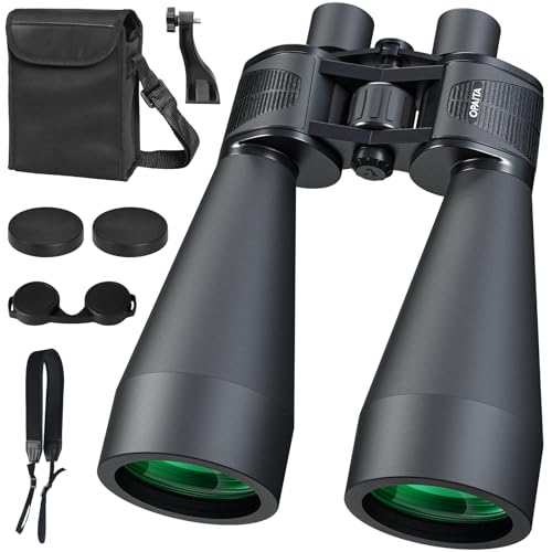25x75 Binoculars for Adults High Powered - OPAITA Easy Focus Powerful Binocular with Clear Low Light Vision - Professional Binoculars for Bird Watching Travel Hunting Stargazing with Carrying Bag