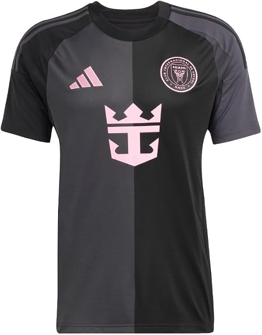 adidas Mens Inter Miami Cf 2526 Messi Away Jersey Soccer Cleats - Black
