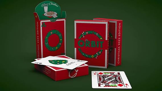MJM Orbit Christmas V2 Playing Cards