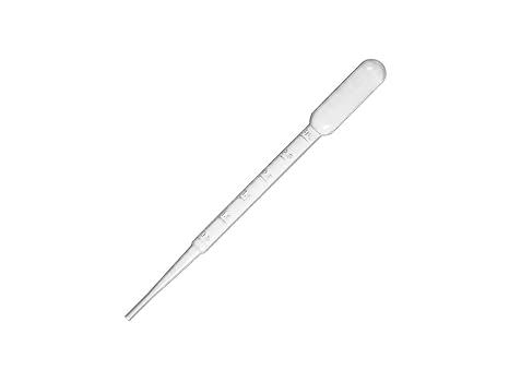 XProlsTM Plastic Transfer Pipettes 3 ml Individual Wrapped Sterile, Graduated Drop vol. 48ul Case of 500