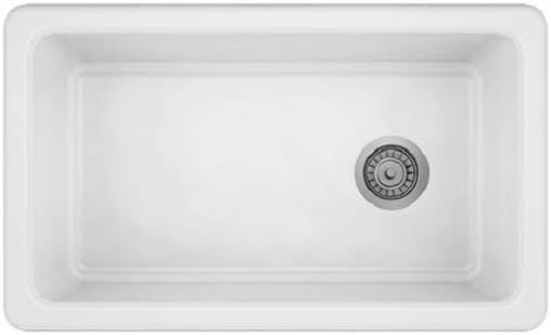 Proterra 30" Fireclay Apron Sink with Rounded Corners