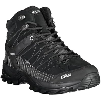 CMP Rigel Mid Mens Waterproof Hiking Boots Trail Shoes with Ankle Support & All-Terrain FullOn GRIP Sole