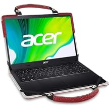 Laptop Case Cover Sleeve for Acer Chromebook 314 C936 C936T C936T-P0TV C936T-C64N C936-C1DM With Portable Bag with Bag Handle,Red