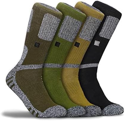 WSX Outdoor & Sports Socks | Lightweight, Medium Compression with Arch Support and Moisture-Wicking | Socks for Men & Women
