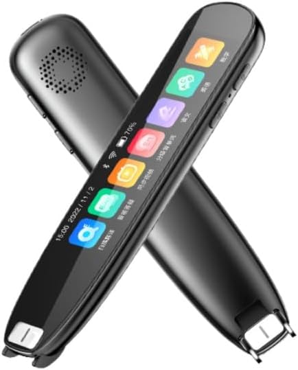 BtcFu Multipurpose Smart Reading Pen for Students, Sync English Offline Translation Dictionary Pen, Multifunctional Learning Machine, Pen Scanner Digital Highlighter Reader, Student Test Reading Pen