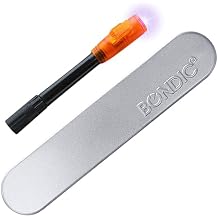 Bondic LED UV Glue Kit, Super Glue, Liquid Plastic Welder, Cures Quickly, Adhesive Repair for Home, Garage, Outdoors (LED Light & Liquid Cartridge in a Tin Case)