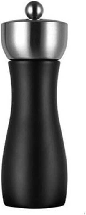 Pepper Grinder Stainless Steel Manual Pepper Grinder Kitchen Adjustable Ceramic Spice Salt Kitchen Mill(5inch)