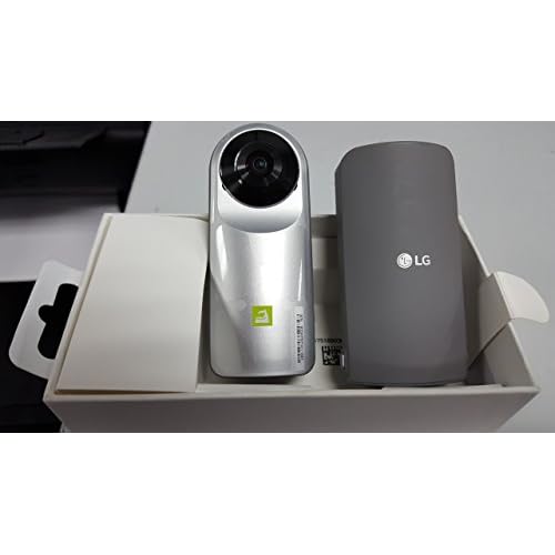 LG 360 Cam: 360-Degree Image & Video Capture, 2K Recording, 5.1-Channel Surround-Sound, Silver