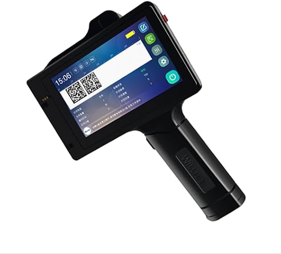 S9 multi-Language multi-color handheld portable hand jet printer logo expiry date inkjet printer for bottle pipe tube food bag batch coding machine(S9 2*yellow Cartridge)