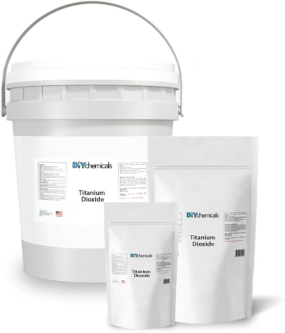 | Titanium Dioxide | High Purity Pigment Powder for Paints, Coatings, Plastics & Ceramics | Excellent Opacity, Brightness & UV Resistance | Industrial Grade, 10 lbs