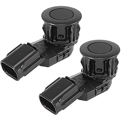 X AUTOHAUX 2pcs Car Bumper PDC Reverse Parking Assist Sensor for Toyota RAV4 2013 2014 89341-42010