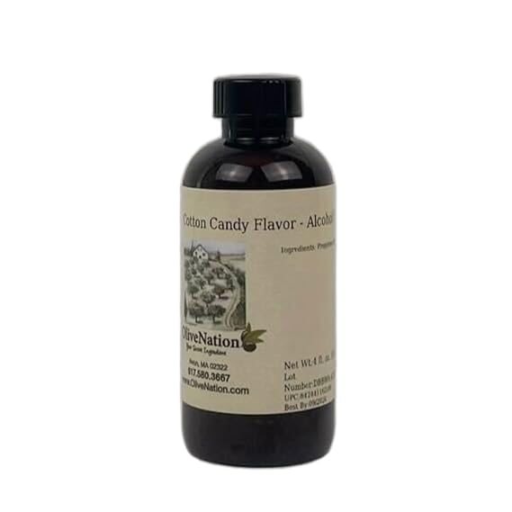 OliveNation Cotton Candy Flavor - Alcohol Free - 4 fl oz
