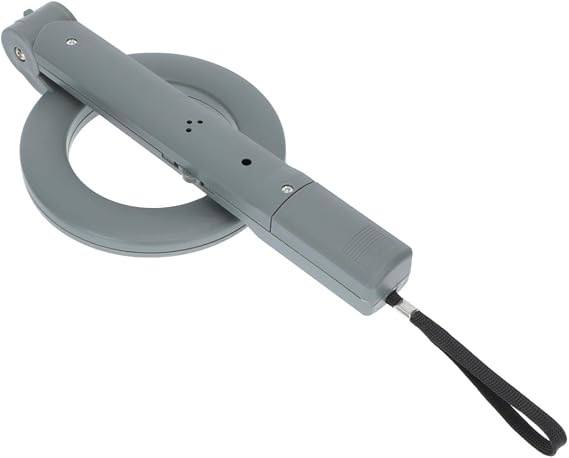 Handheld Metal Detector DC9VIEC 6F22 Plastic with LED and Buzzer Alarm