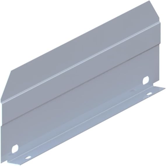 Adrian Steel DV16, Divider for 16" Shelf, 4h x 15.7d, Gray