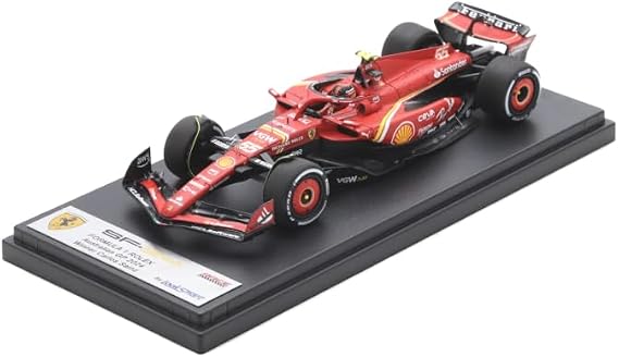LOOKSMART 1/43 Scuderia Ferrari SF-24 2024 F1 Australian GP winner #55 C.Saints Finished product