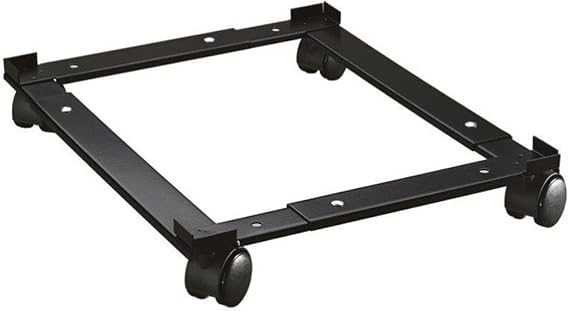 Hirsh Metal File Caddy Adjustable 18.00" W X 26.50" D Letter/Legal Black