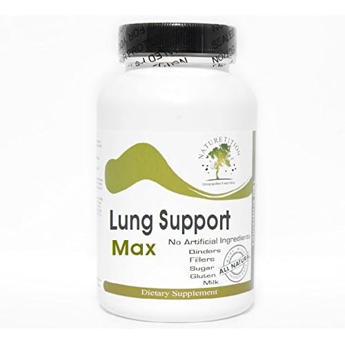 Lung Support Max ~ 180 Capsules - No Additives ~ Naturetition Supplements