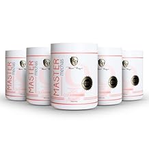 Robson Peluquero Master Mechas Dust-Free Hair Bleach Powder 500g (5 units) | Fast, Clean & Controlled Lift | Bleach for Hair, Keratin & Amino Acid Fiber Protection for Highlights, Balayage, Blonding