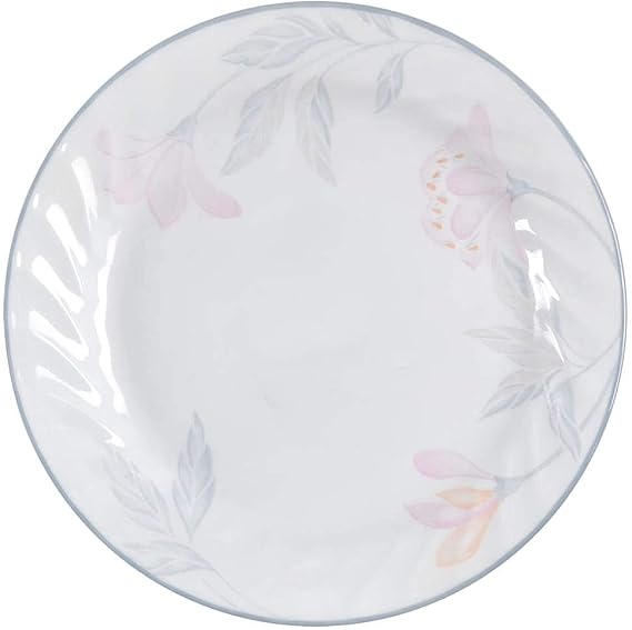 Corelle Impressions 7-1/4-Inch Salad/Dessert Plate, Pink Trio